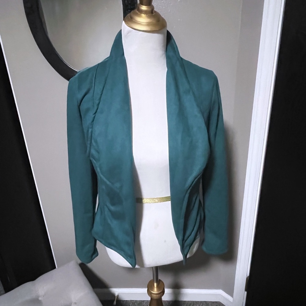 S|O|L|D❌Emerald green waterfall cardigan